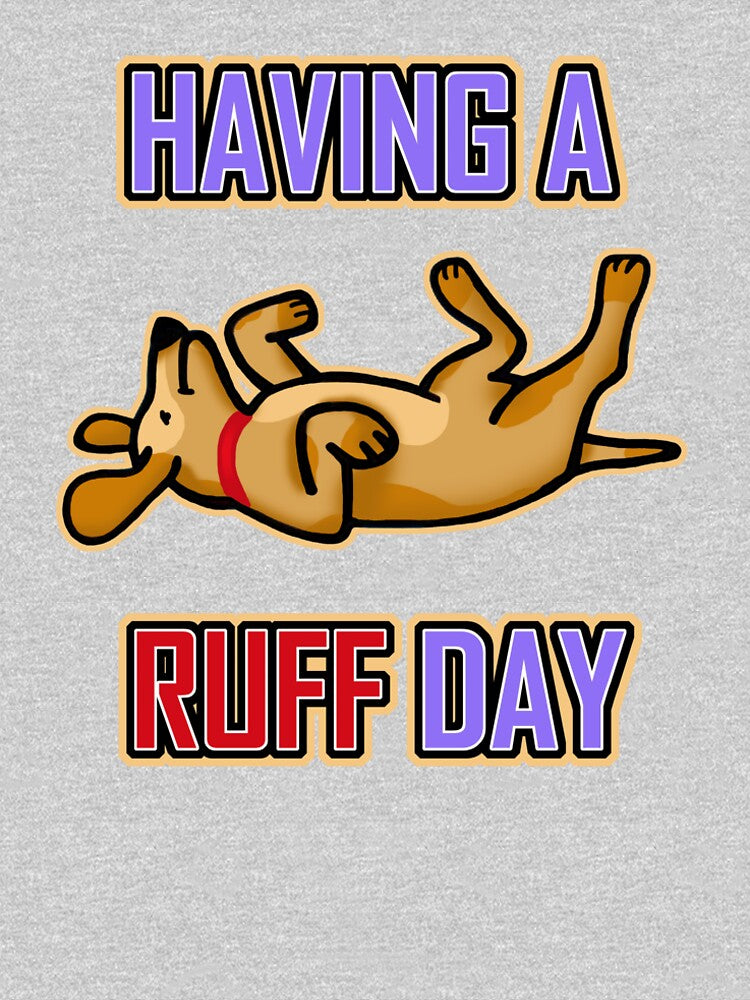 Having a RUFF day dog design for infants, toddlers, kids, children sleep wear and accessories by BellaRcompany