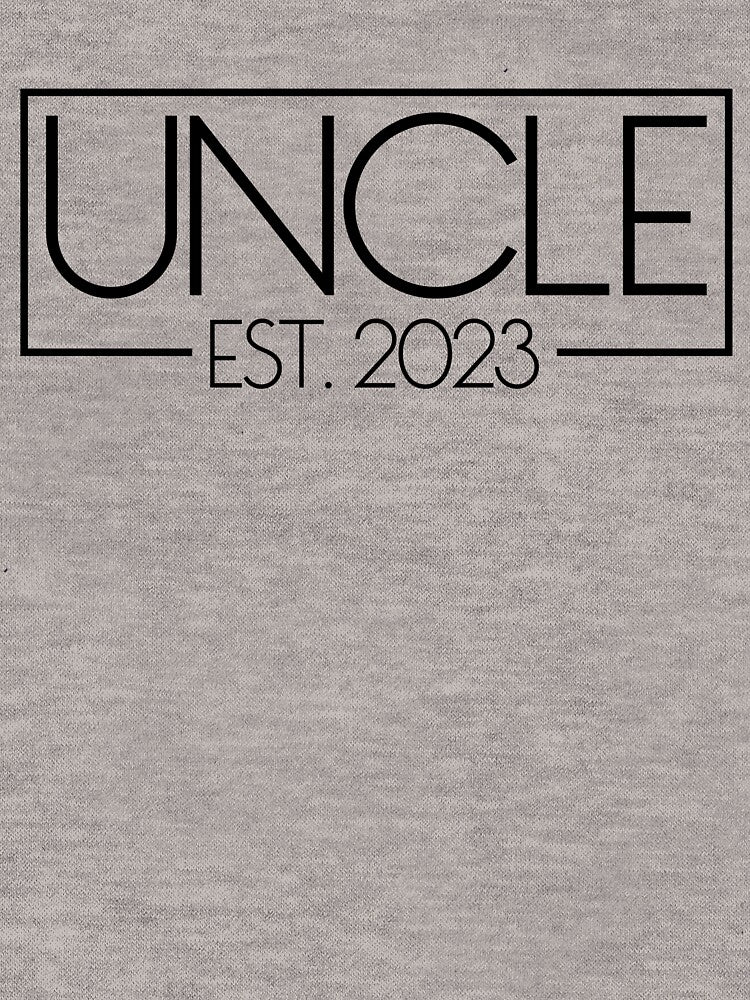 Uncle Est. 2023 New Uncle Gift Men's Uncle New Uncle Gear by DynamicDesign
