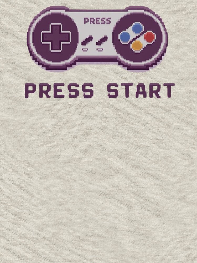 Retro Gaming Shirt – Press Start Controller by WePlay2gether