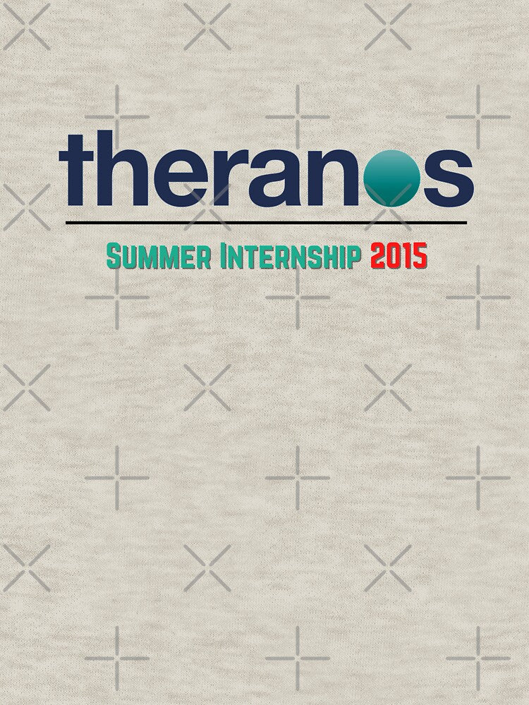 Theranos Summer Internship T-Shirt | Elizabeth Holmes Shirt by 4you-shop