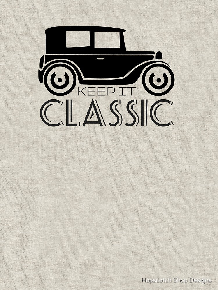 Classy Classic Car Design by Hopscotch Shop Designs