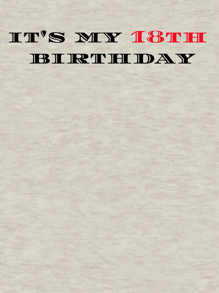 it's my 18th birthday by Rachid-Art