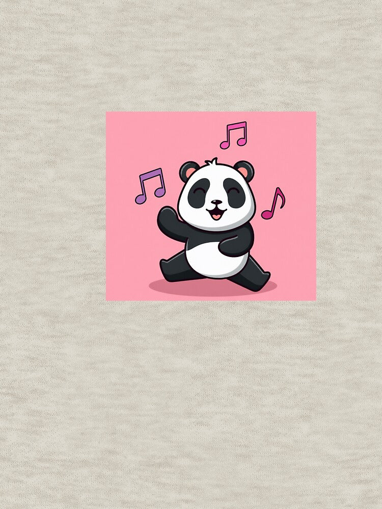 Dancing cute panda design by Sen813
