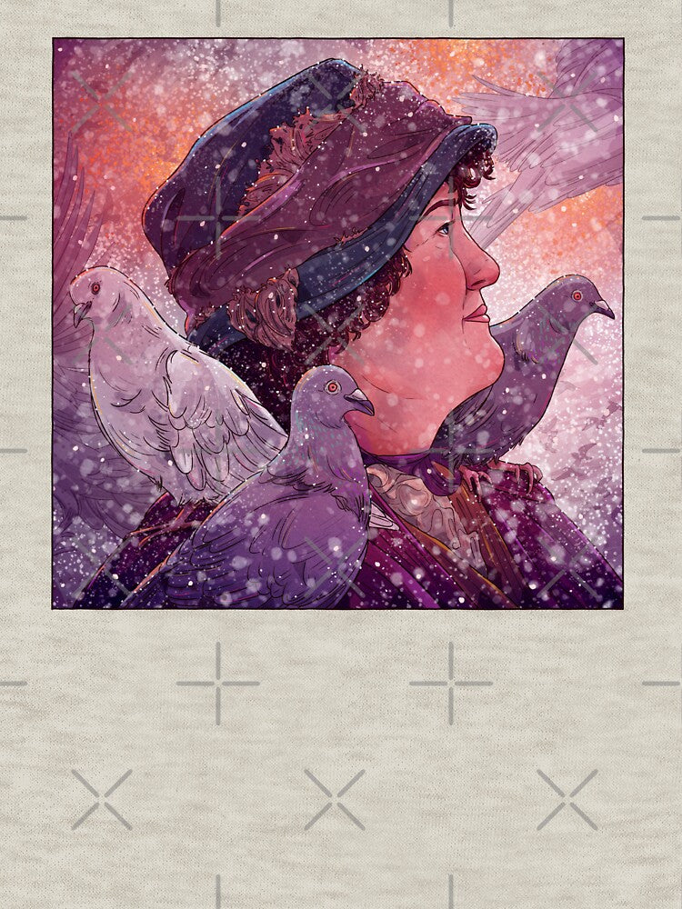 The Pigeon Lady by TaylorRoseArt