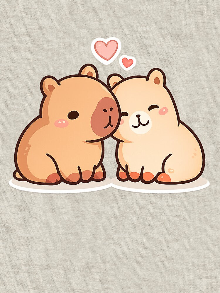 Cute Capybara Couple Design by StyleBloomes