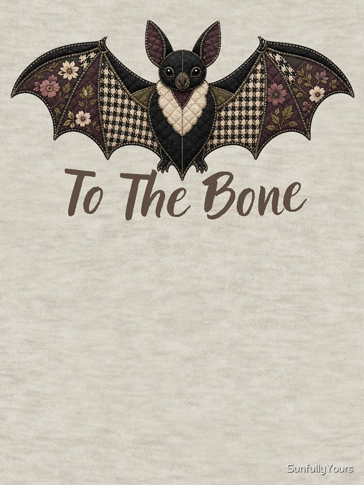 Bat Batty to The Bone Halloween Bats Cottagecore Vintage by SunfullyYours