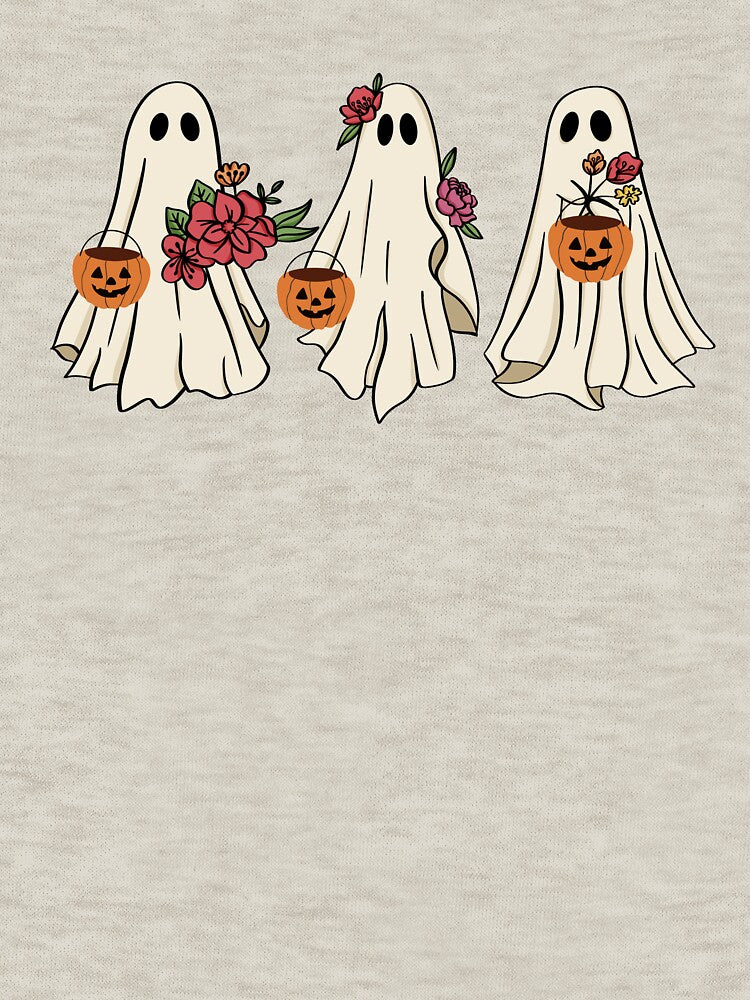 Halloween - Flower Ghost Boo by DGMoodDesign