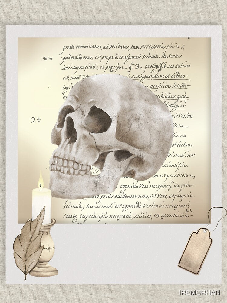 Gothic Scholar Skull by IREMORHAN