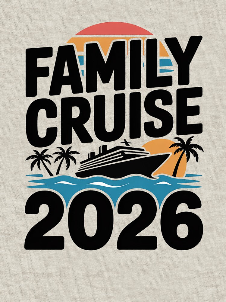 Family Cruise 2026 Shirt – Tropical Cruise Vacation Tee – Family Trip Matching Outfit by What a cute-Tee