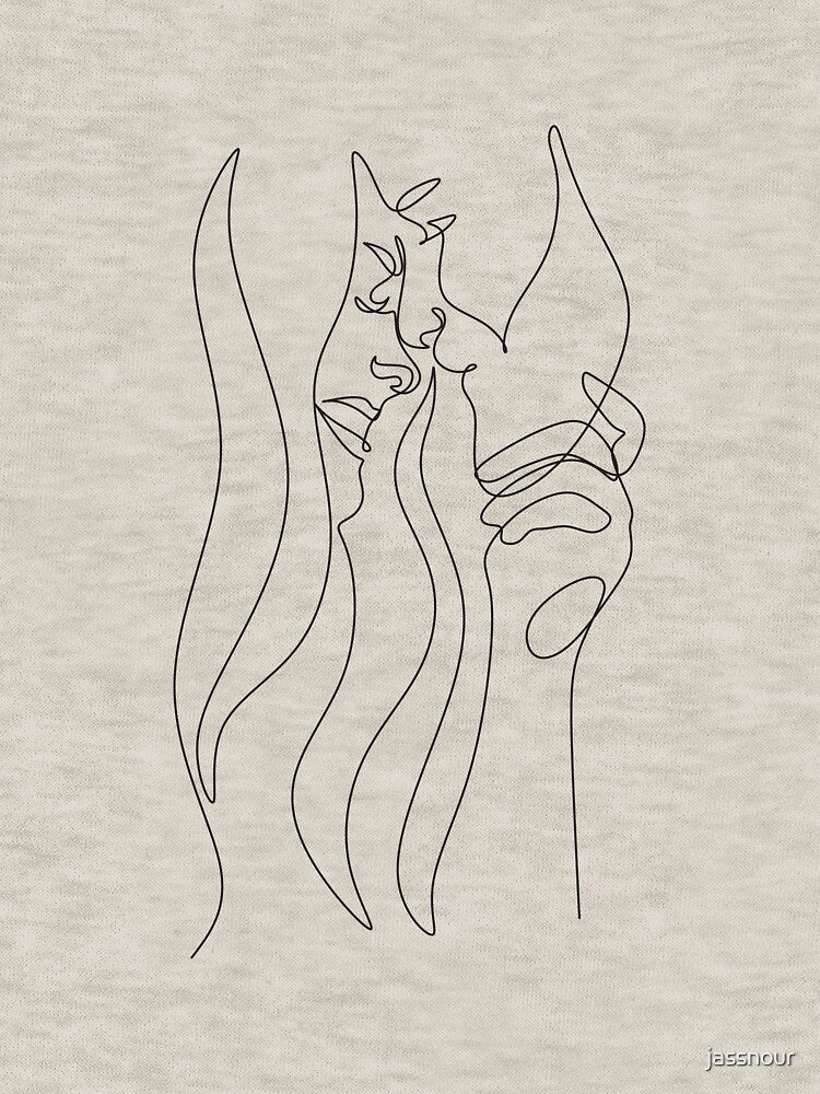 hugging faces | couple faces line |line art | couple goals by jassnour