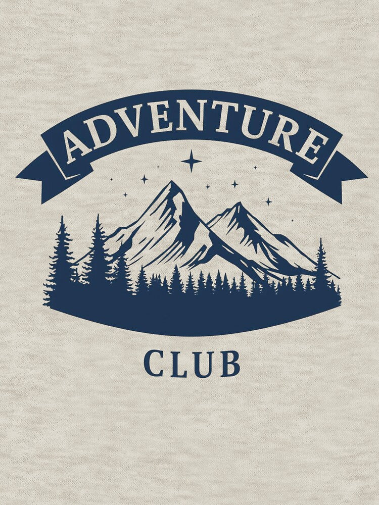 Adventure Club Vintage Mountain Forest Outdoor Exploration by PACS0011