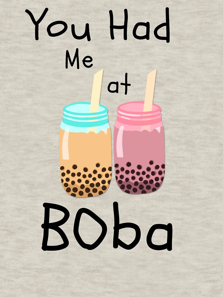 You Had Me At Boba, Cute Bubble Tea Kawaii by badretop