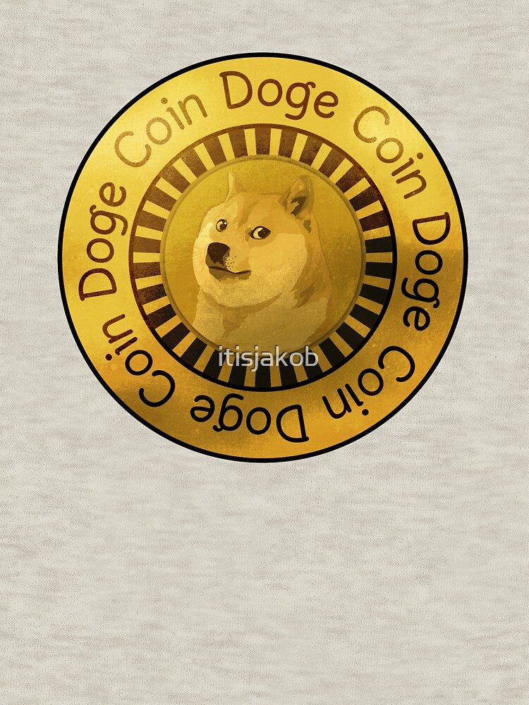 Dogecoin - Shiba Inu, Coin in Doge Sans by itisjakob