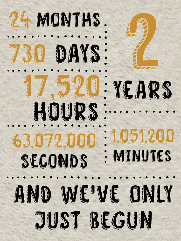 2nd Wedding Anniversary Gift Collection, Tees And Gadget Cases by MemWear