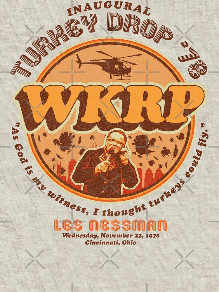 WKRP Turkey Drop '78 Lts by Alema Art
