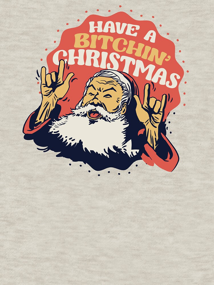Retro Santa Funny Have a Bitchin' Christmas by TwoTenDesign