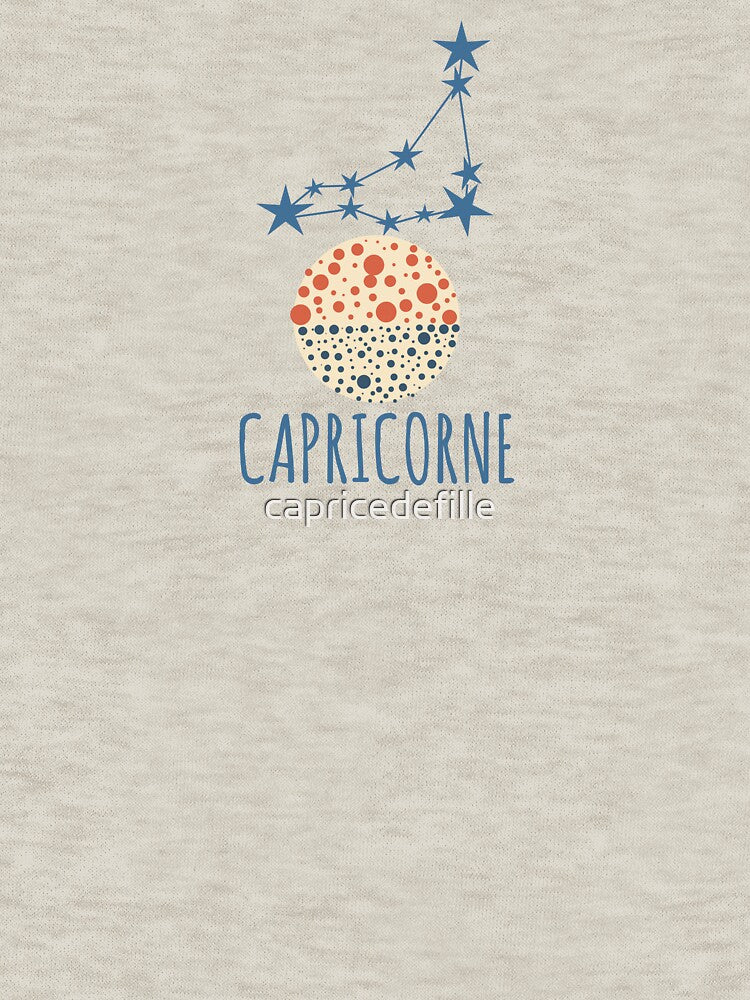 Minimalist Capricorn Astrological Sign by capricedefille