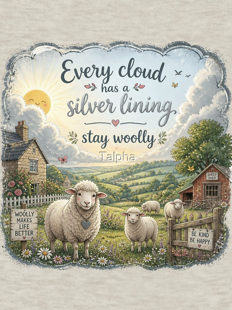 Every cloud has a silver lining by Talpha