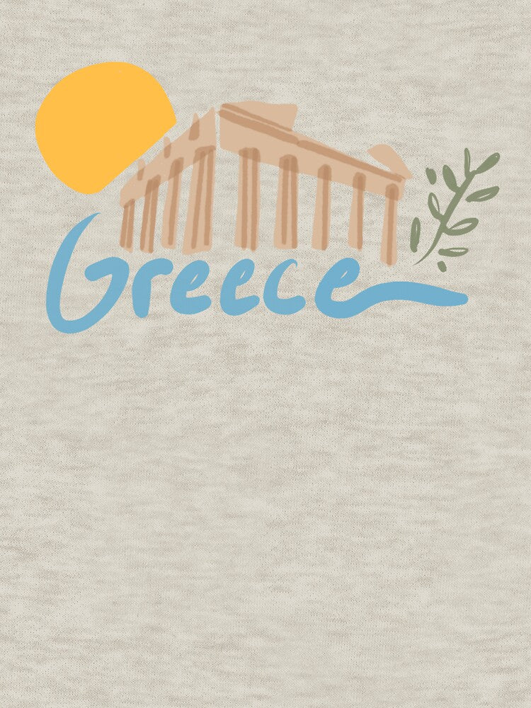 Greece | Athens Parthenon Travel Illustration by Covo Studio