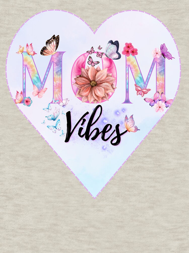 Mom Vibes Minimalist Trendy Mom Shirt Design by lielie99