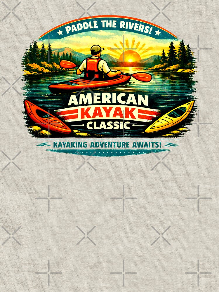 American Kayak Classic Kayaking American Nature by SplashTastic