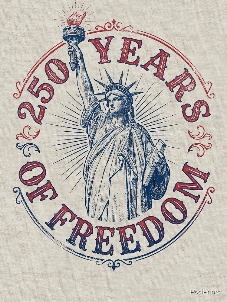 250 Years Of Freedom by PosiPrints