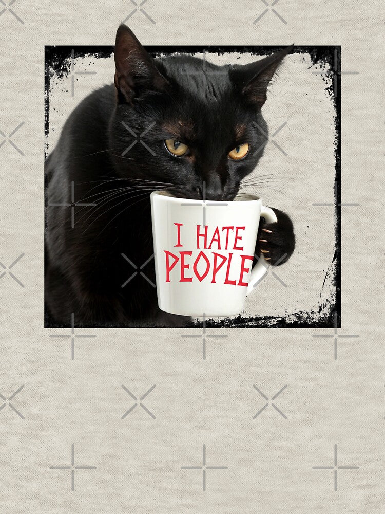 Cat Hates People by NickTaroDesign