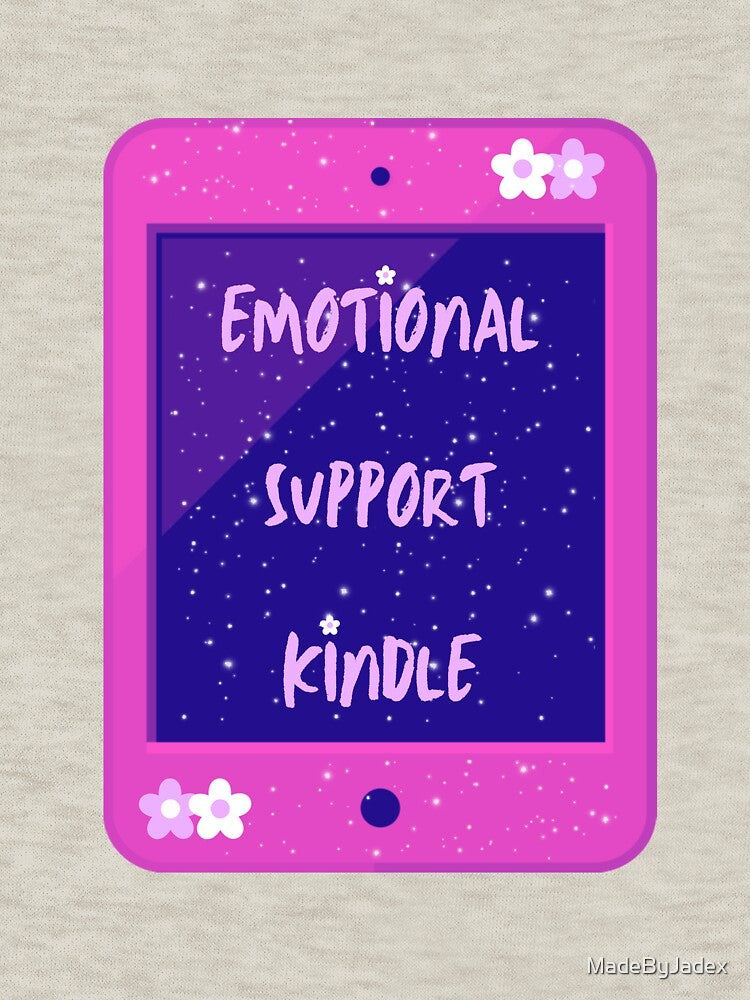Emotional Support Kindle Pink by MadeByJadex