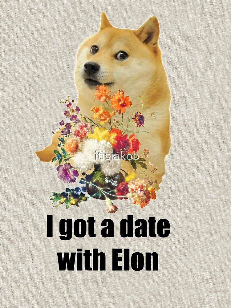 Shiba's date with Elon - funny crypto quote by itisjakob