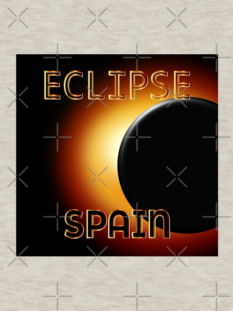 Total solar eclipse Spain by minimalartstory