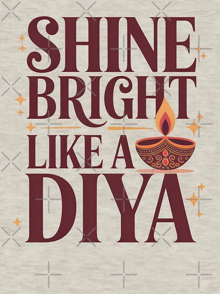 Shine Bright Like a Diya – Bold Diwali Festival Design by Jollys-ArtShop