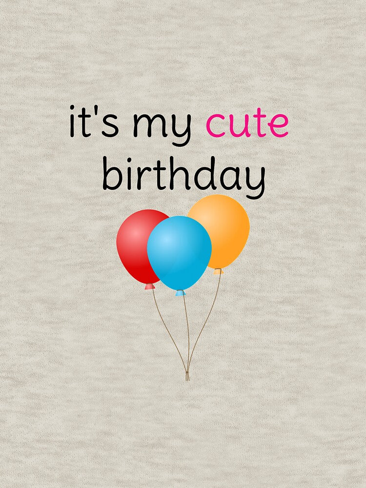 it's my cute birthday by Rachid-Art