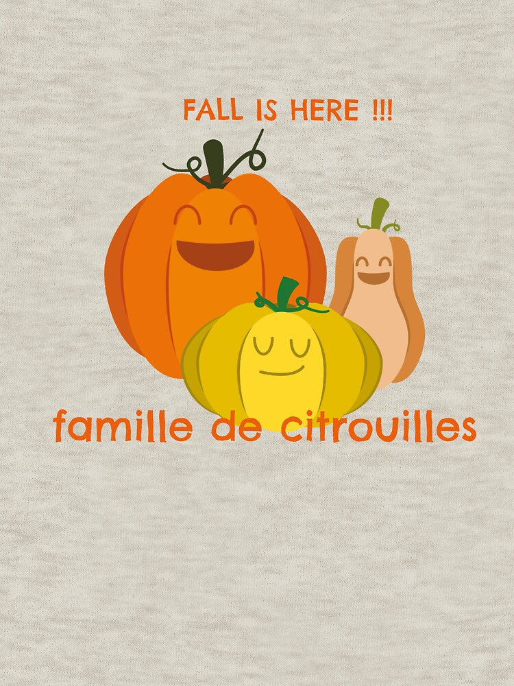 Pumpkin Family_Fall is Here by Meatredbubble