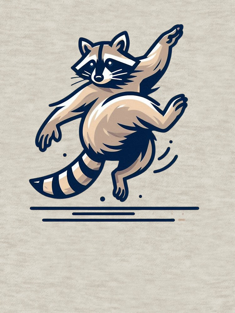 dancing racoon by gkhanco