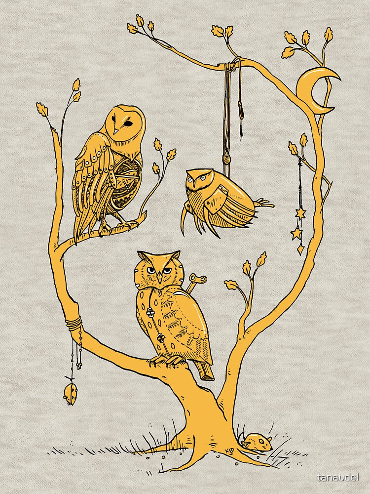 Clockwork Owls by tanaudel