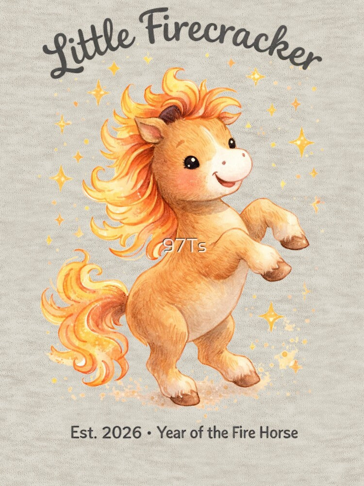 Little Firecracker – 2026 Fire Horse Baby by 97Ts