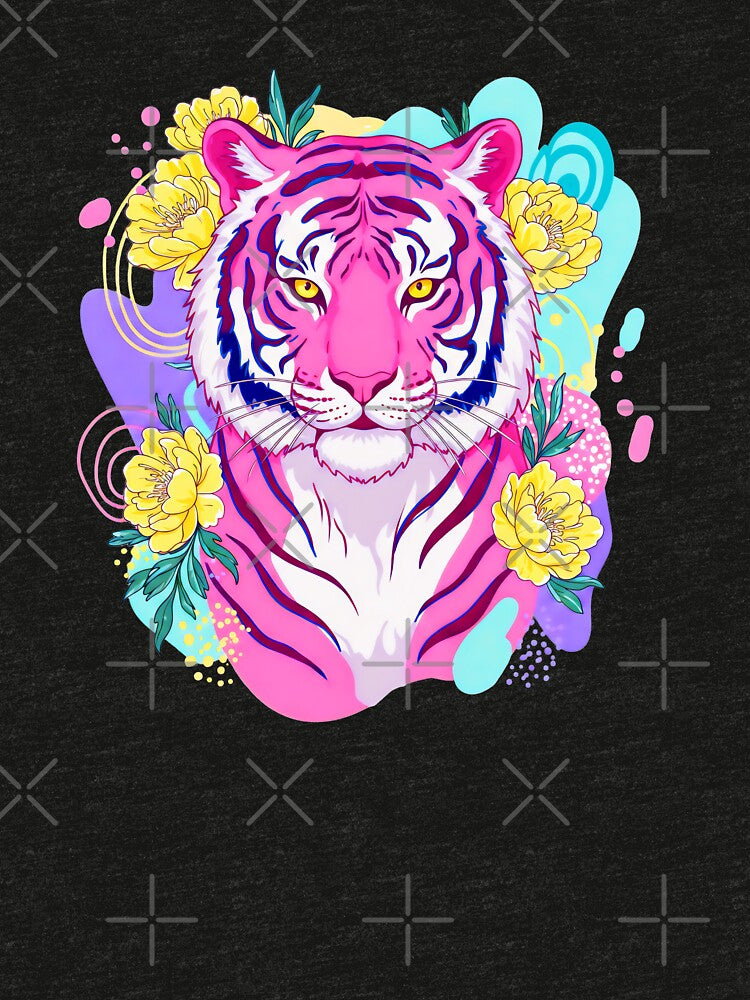 Pink Bloom Tiger – Spring Collection by Ctrl+T