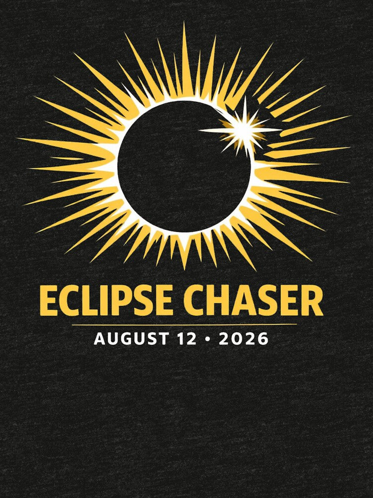 Eclipse Chaser August 12 2026 — Total Solar Eclipse Spain Gift Shirt by Print Loft