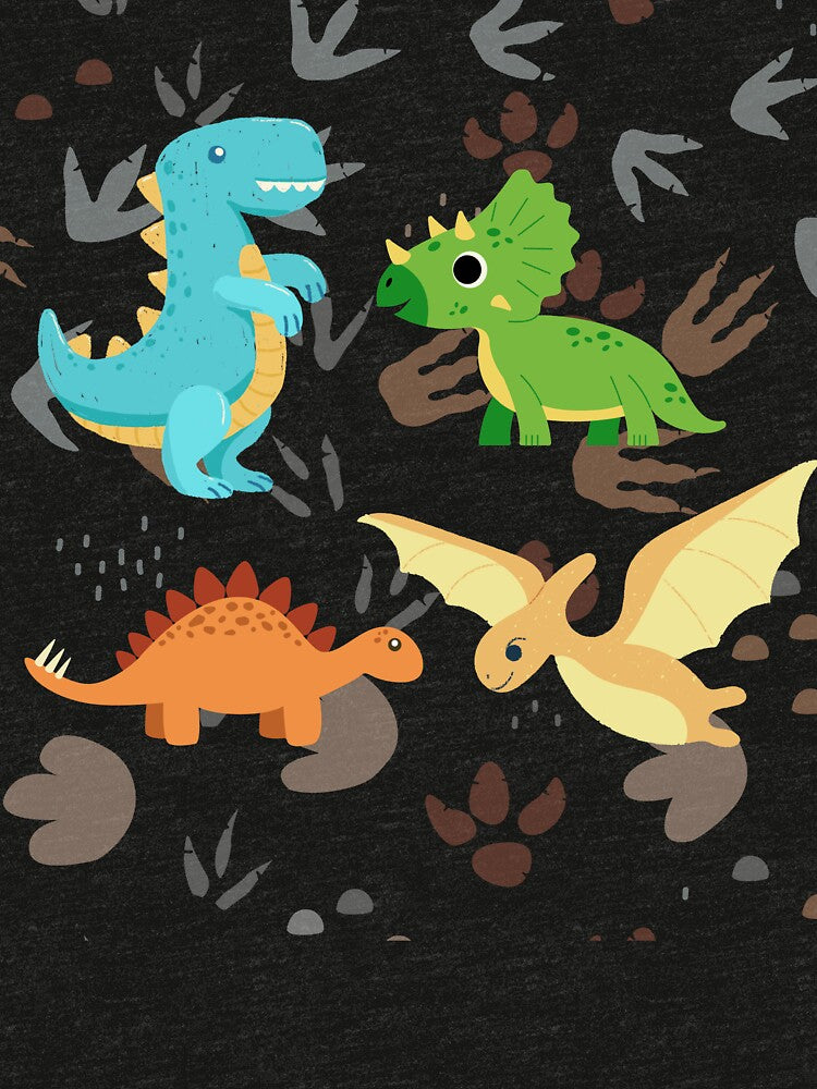 Dinosaur Pawprint Pattern by BoomBoomBaby