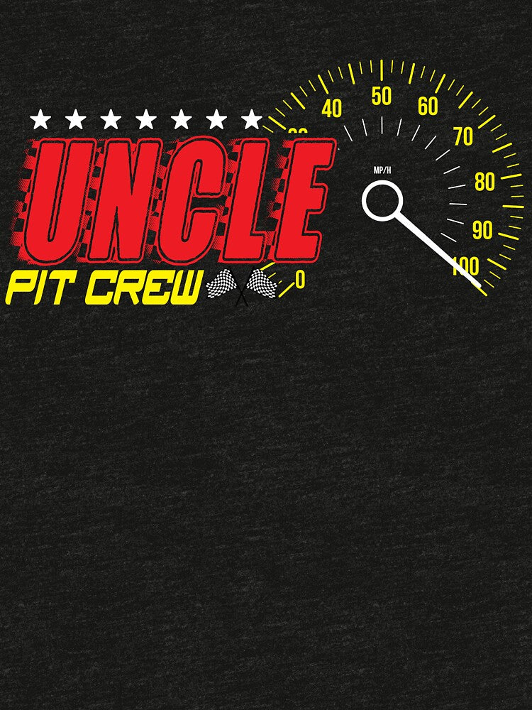 Pit Crew Uncle Racing Uncle Birthday Uncle Pit Crew Gear by DynamicDesign