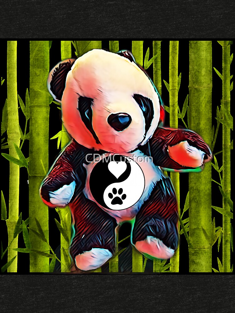 Giant Panda, Ailuropoda melanoleuca "black-and-white cat-foot" by CDMCustom
