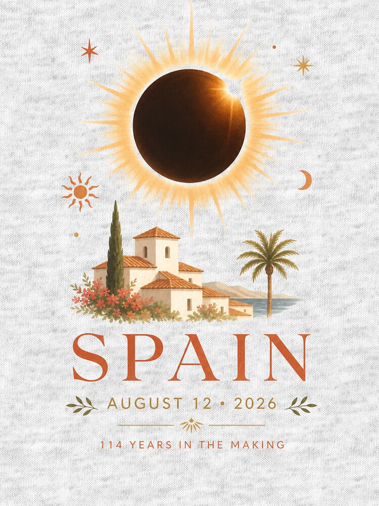 Spain Total Solar Eclipse August 12 2026 | 114 Years In The Making by Print Loft