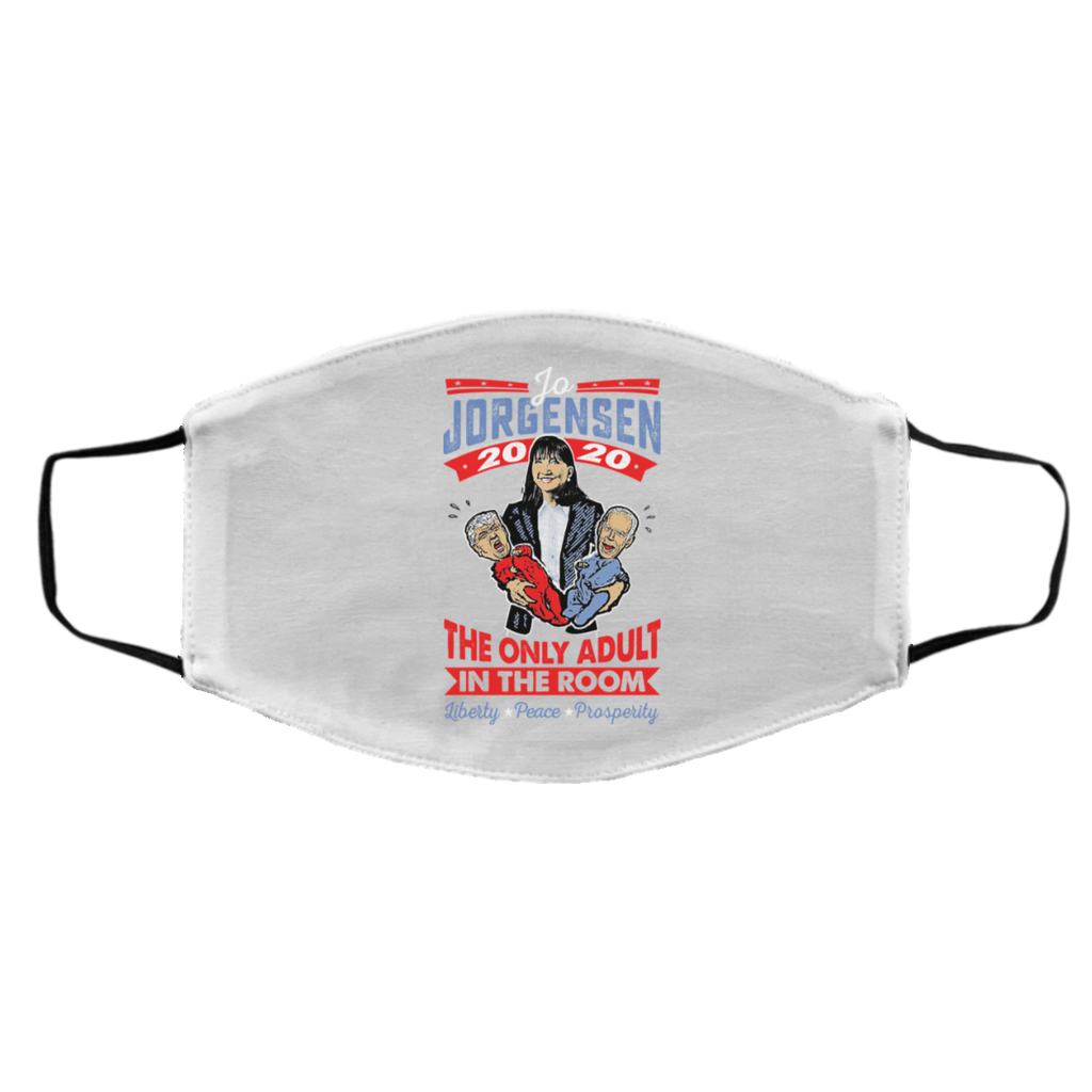 Jo Jorgensen 2020 The Only Adult In The Room Face Mask