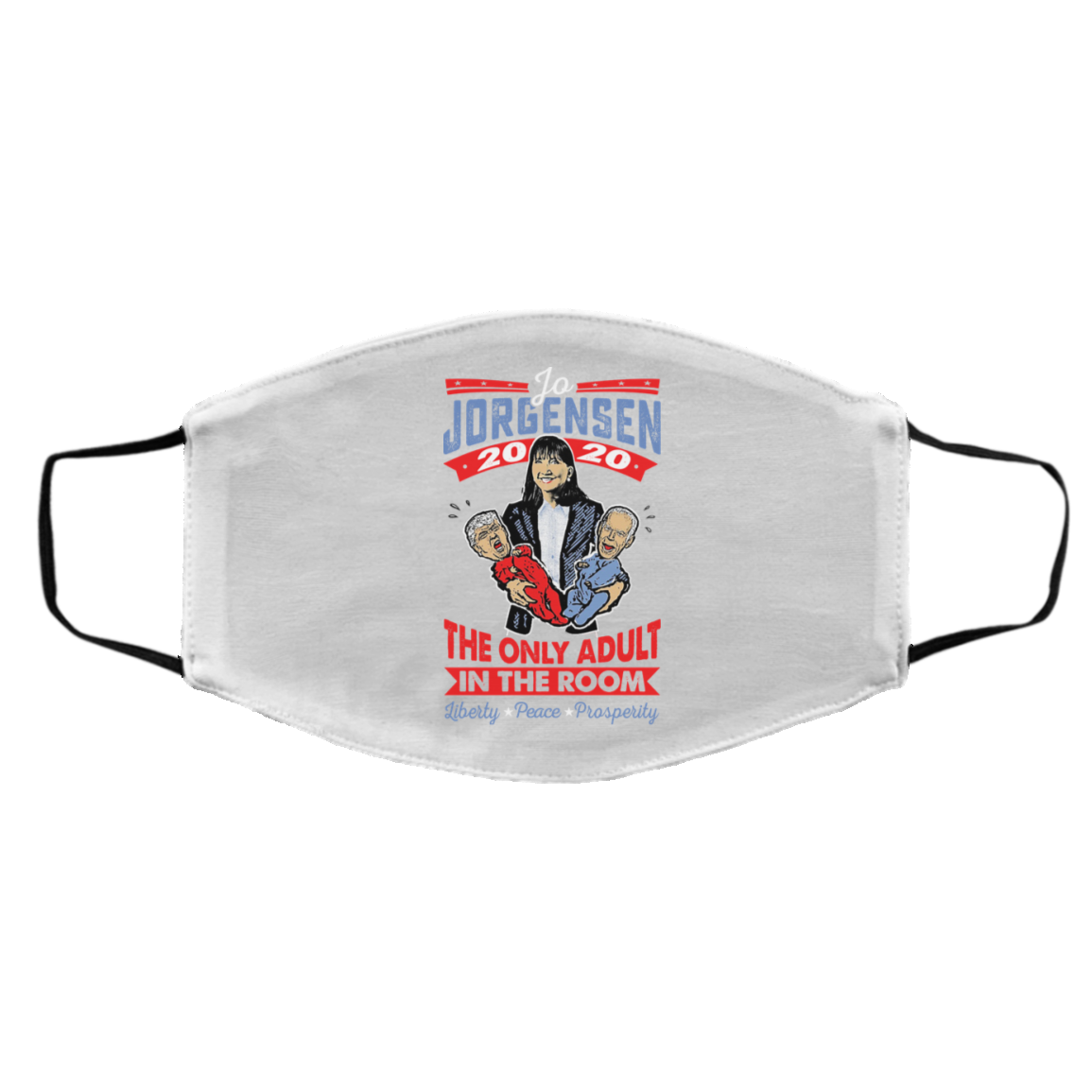Jo Jorgensen 2020 The Only Adult In The Room Face Mask