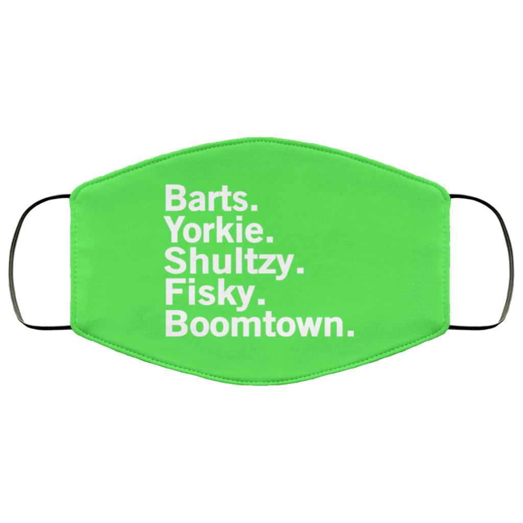 Barts Yorkie Shultzy Fisky Boomtown Face Mask
