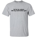 Ho Ho Ho Where Did My Motivation Go T-Shirts, Hoodie, Tank