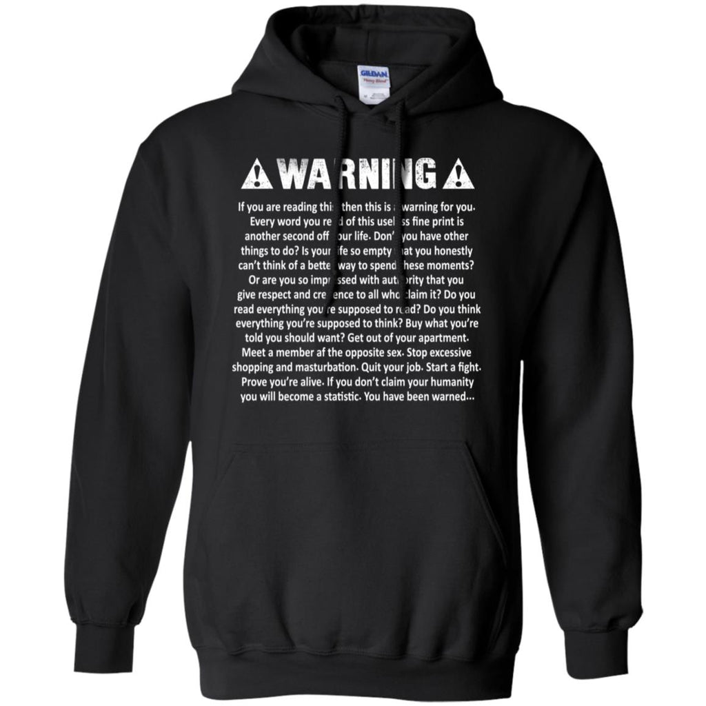 Warning T-Shirts, Hoodie, Tank