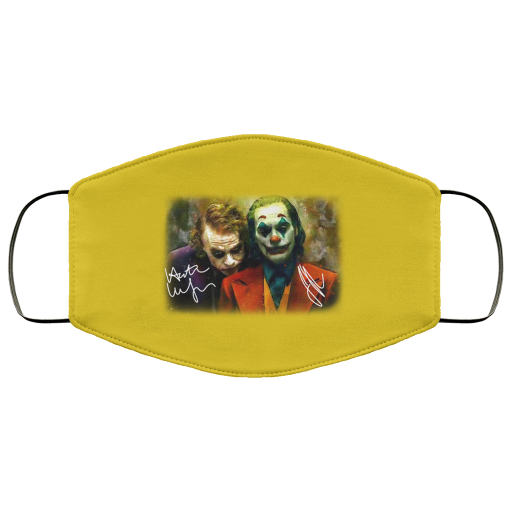 Joaquin Phoenix Joker Vs Heath Ledger Joker Face Mask