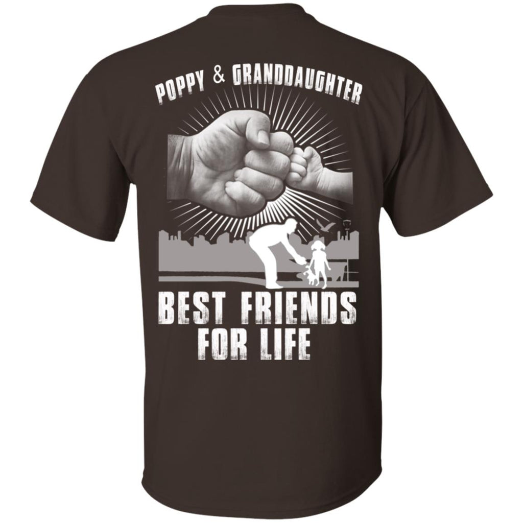 Poppy And Granddaughter Best Friends For Life T-Shirts, Hoodie, Tank