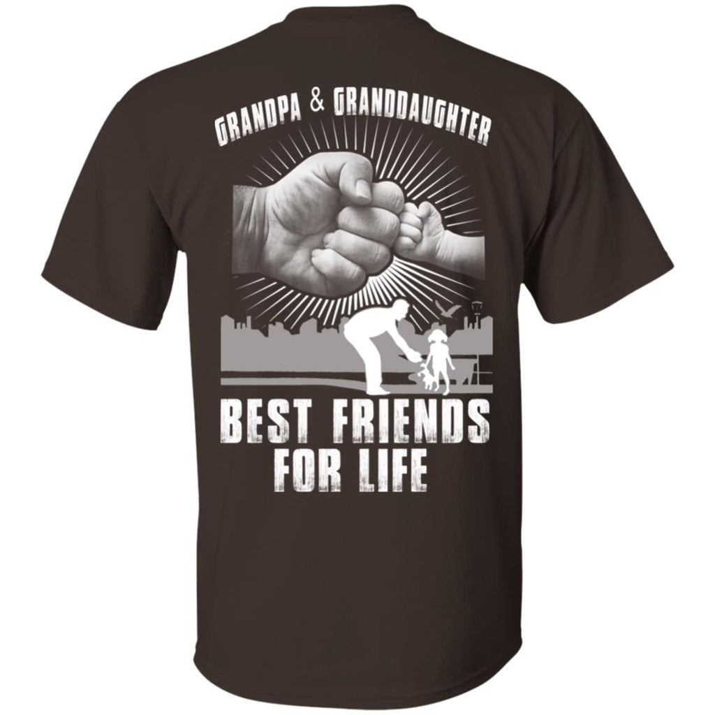 Grandpa And Granddaughter Best Friends For Life T-Shirts, Hoodie, Tank